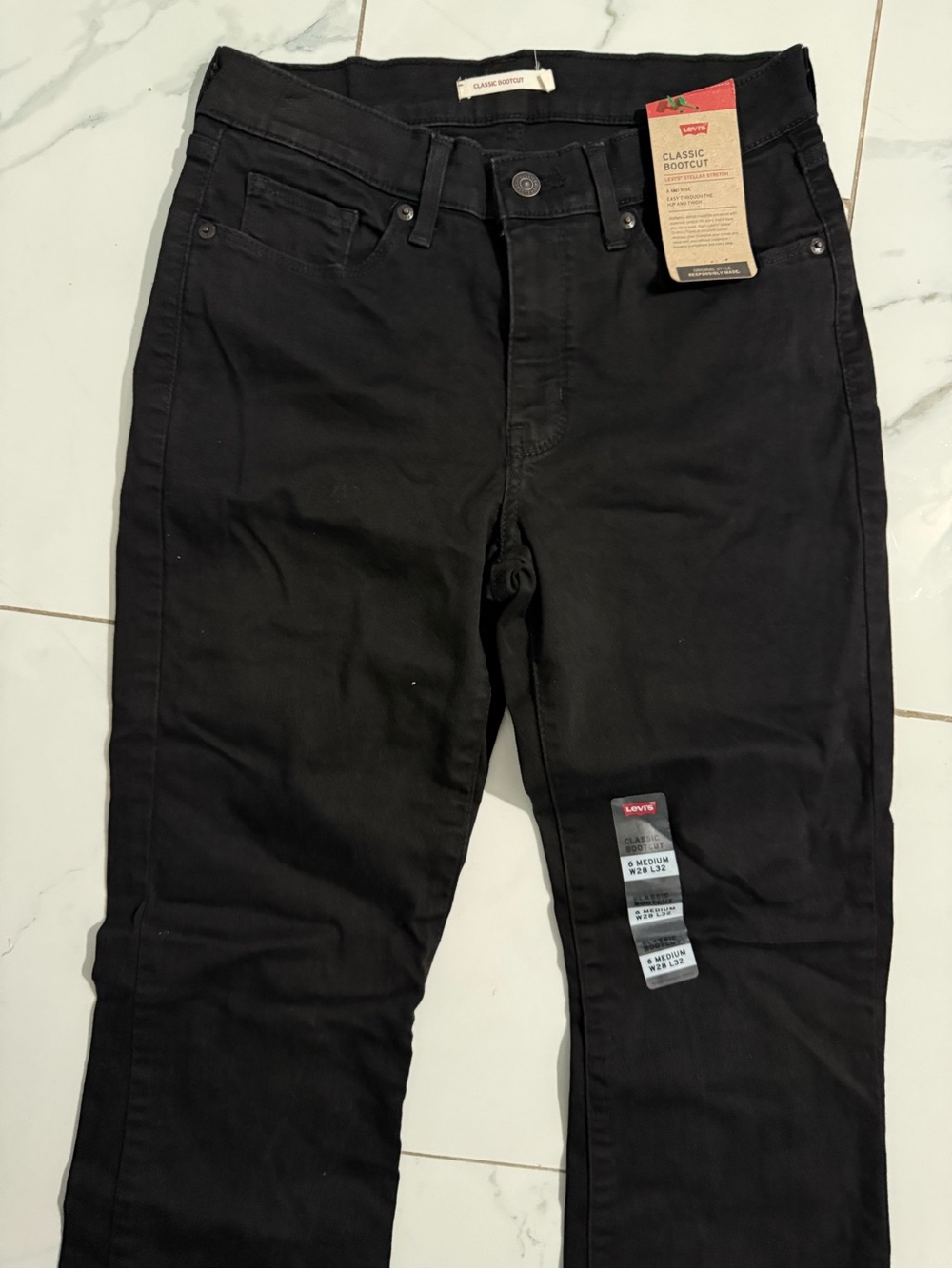 Levi's Men's Classic Bootcut Jeans - Black